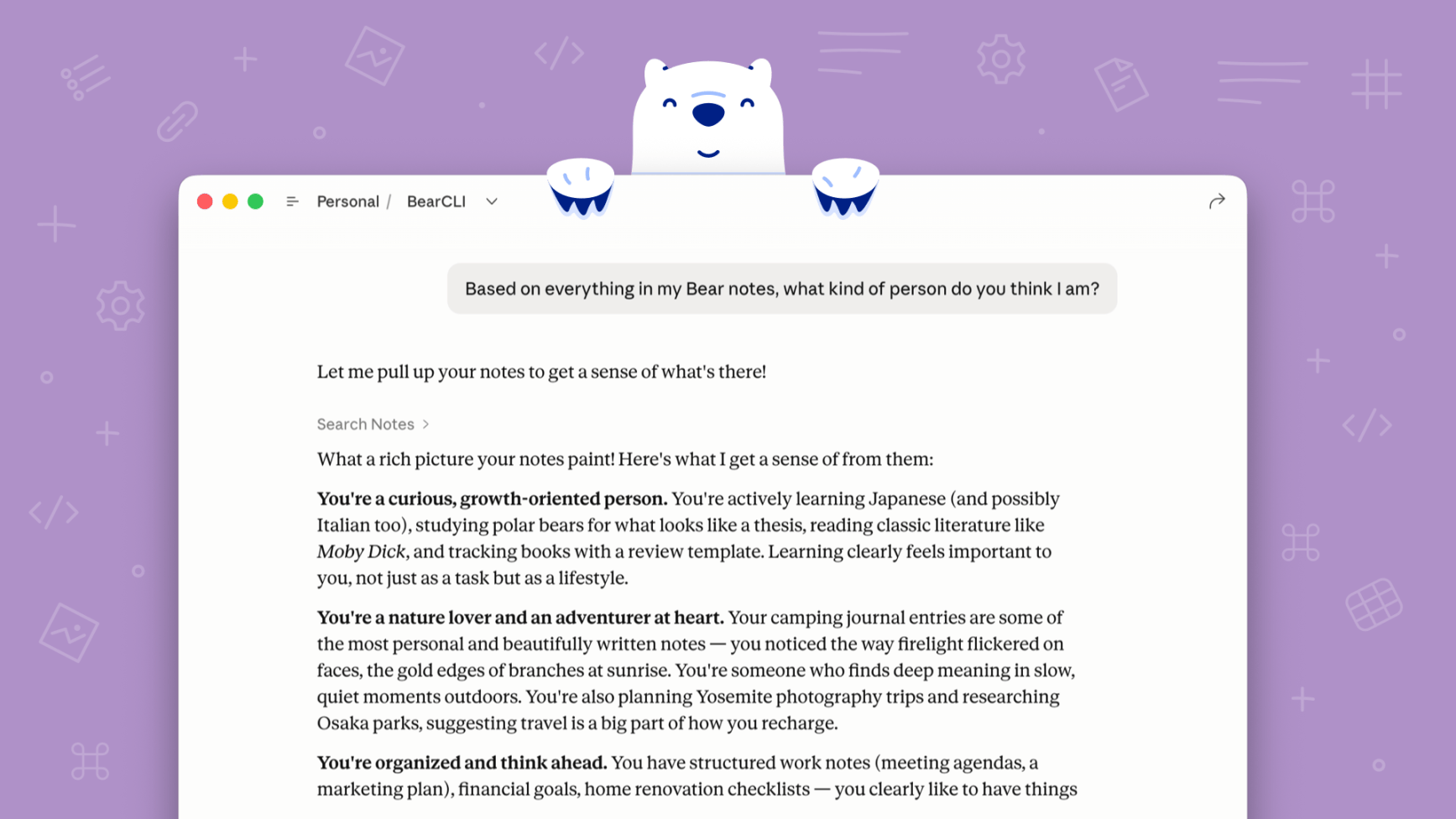Bear: Flexible notes, beautiful writing on Mac, iPad, iPhone, and Apple ...